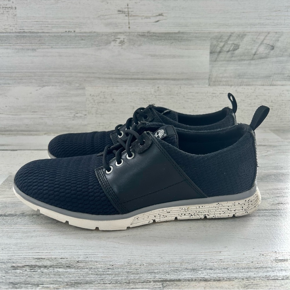 TIMBERLAND Killington Black Knit Leather Oxford Shoe 8.5